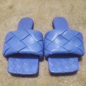 Bottega veneta  "lido" leather slides